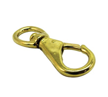 Load image into Gallery viewer, Solid Brass Eye Swivel Snap
