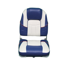 Load image into Gallery viewer, Premium Folding Boat Seat (Blue/White)
