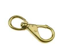 Load image into Gallery viewer, Solid Brass Eye Swivel Snap
