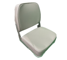 Load image into Gallery viewer, Low-Back Folding Boat Seat (Gray)
