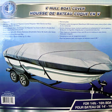 Load image into Gallery viewer, Blue Dog Marine [14&#39; - 16&#39;] V Hull Boat Cover (Upto 68-In Beam Width)
