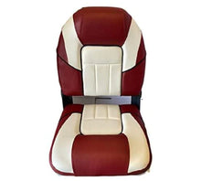 Load image into Gallery viewer, Premium Folding Boat Seat (Red/White)
